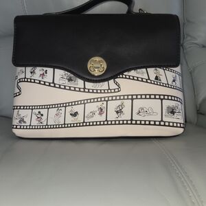 Her Universe Black and Cream Disney Satchel